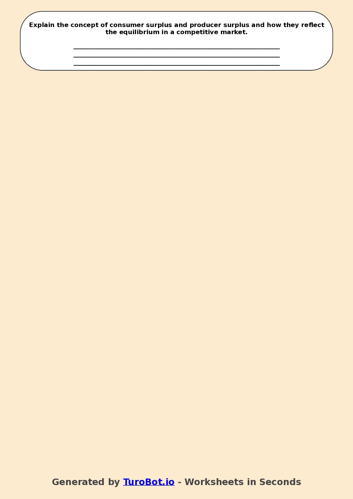 Economics - Year 10 - Supply and Demand