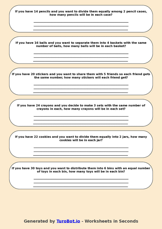 Math - Division - Year 3 - Mixed Division (2-12)