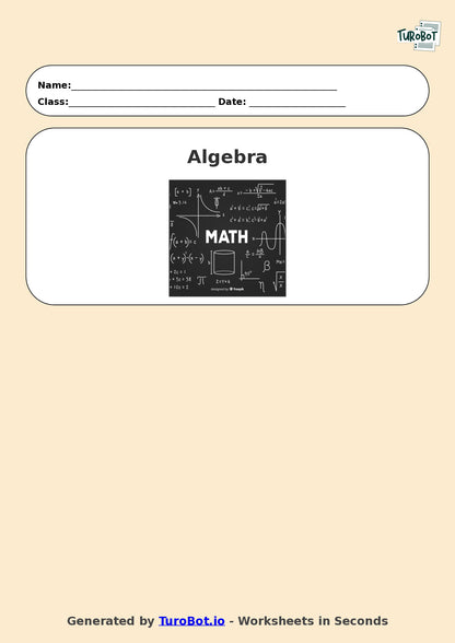 Math - Year 9 - Algebra Factorising and Expanding