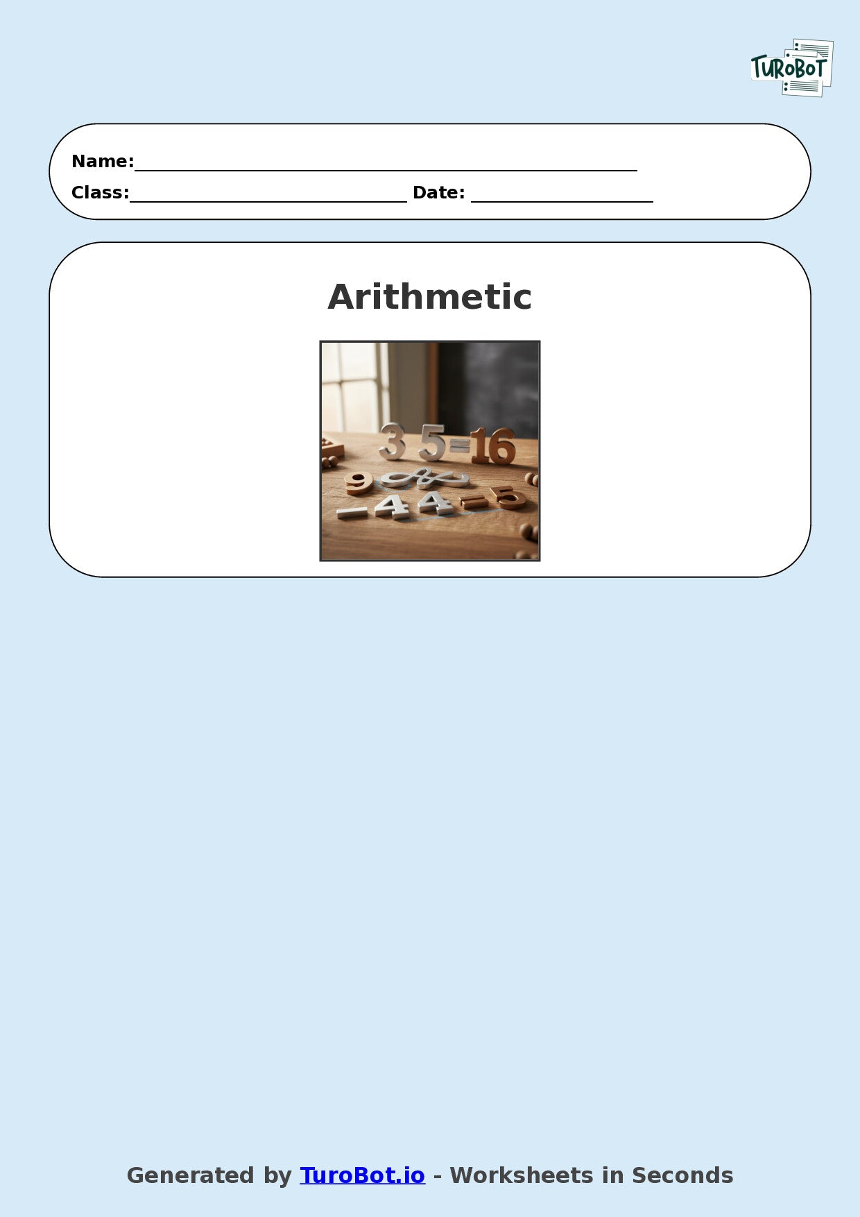Year 9 Math Worksheet – Arithmetic with Large Numbers 2