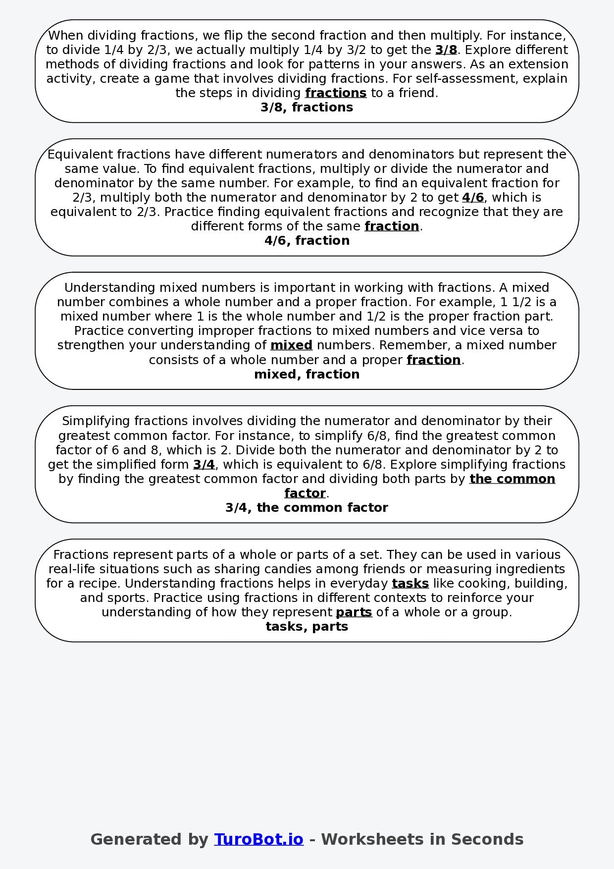 Year 3 Science Fill in the Blanks Worksheet – States of Matter