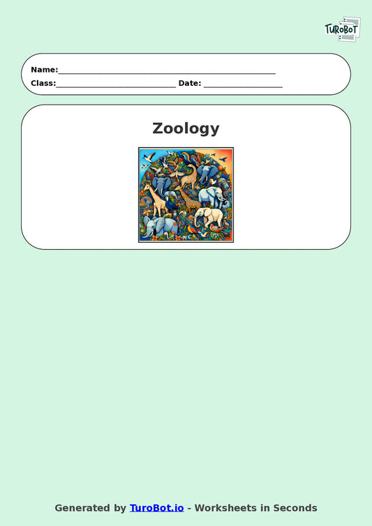 Science - Year 6 - Zoology