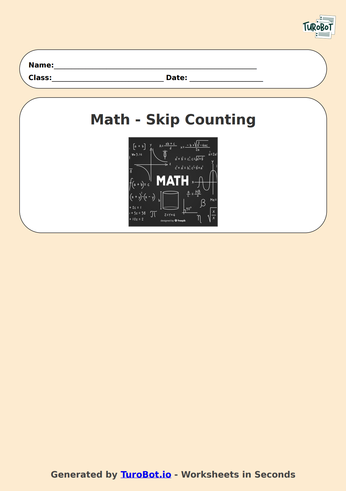 Math - Skip Counting by 25s and 50s - Year 3 - Lets Count by 25s and 50s